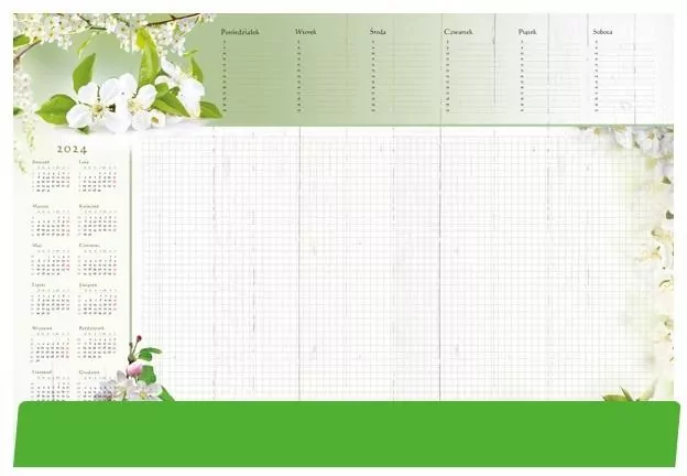 Planer 2022. Z listwą. Gałązka - tantis.pl