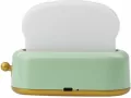 Lampka nocna LED toster zielony - tantis.pl