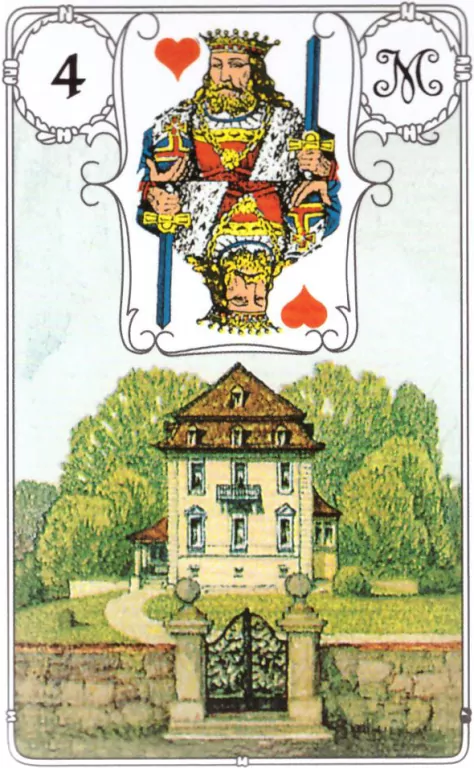 Karty tarot Mlle Lenormand Blue Owl Relaunch Cartamundi - tantis.pl