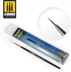 Ammo: Round Brush - Premium Marta Kolinsky 5/0