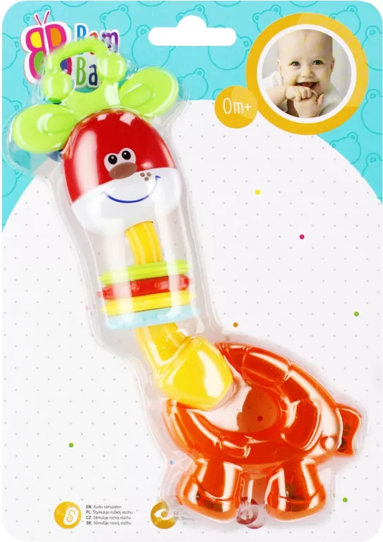 Bam Bam. Grzechotka Żyrafa - tantis.pl