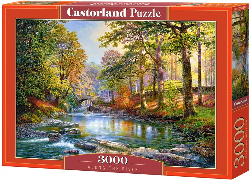 Puzzle 3000. Z biegiem rzeki. C-300532 - tantis.pl
