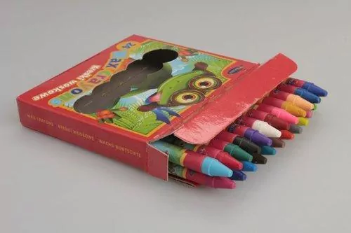 Kredki woskowe, 24 kolory. - tantis.pl