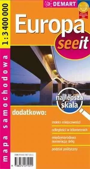 Europa see it - m. samochodowa 1:3400t - tantis.pl