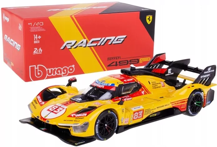 Ferrari Racing 499P 24H LE Mans Hypercar 2024 - tantis.pl