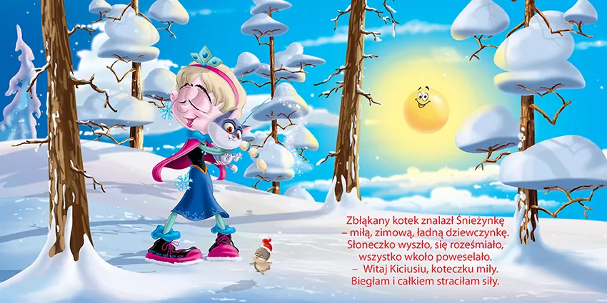 Śnieżynka. Bajeczki Świąteczne - tantis.pl