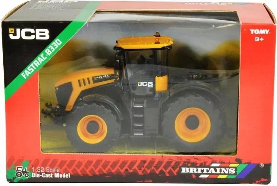 Traktor. Fastrac JCB 8330. Britains - tantis.pl