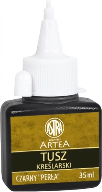 Tusz kreślarski 35 ml czarny perła ASTRA - tantis.pl
