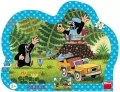 Puzzle 25 ramkowe Krecik i samochodzik - tantis.pl