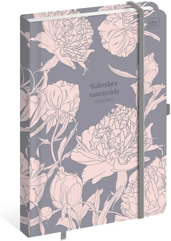 Kalendarz nauczyciela 2026/27 B5 Peony - tantis.pl