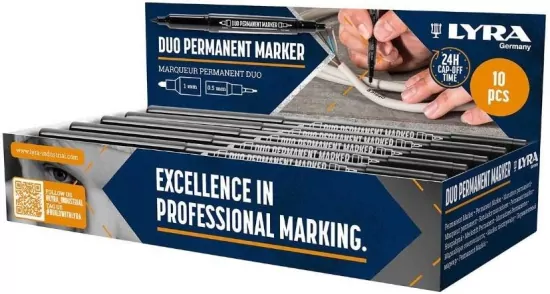 Marker permanentny Duo 0,5-1mm