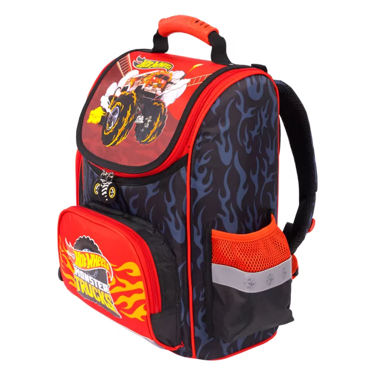 Tornister szkolny A-1 Hot Wheels - tantis.pl