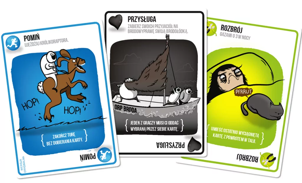 Eksplodujące Kotki. Gra karciana - tantis.pl