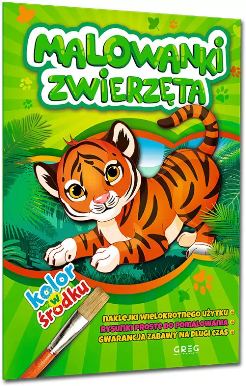 Zwierzęta. Malowanki - tantis.pl