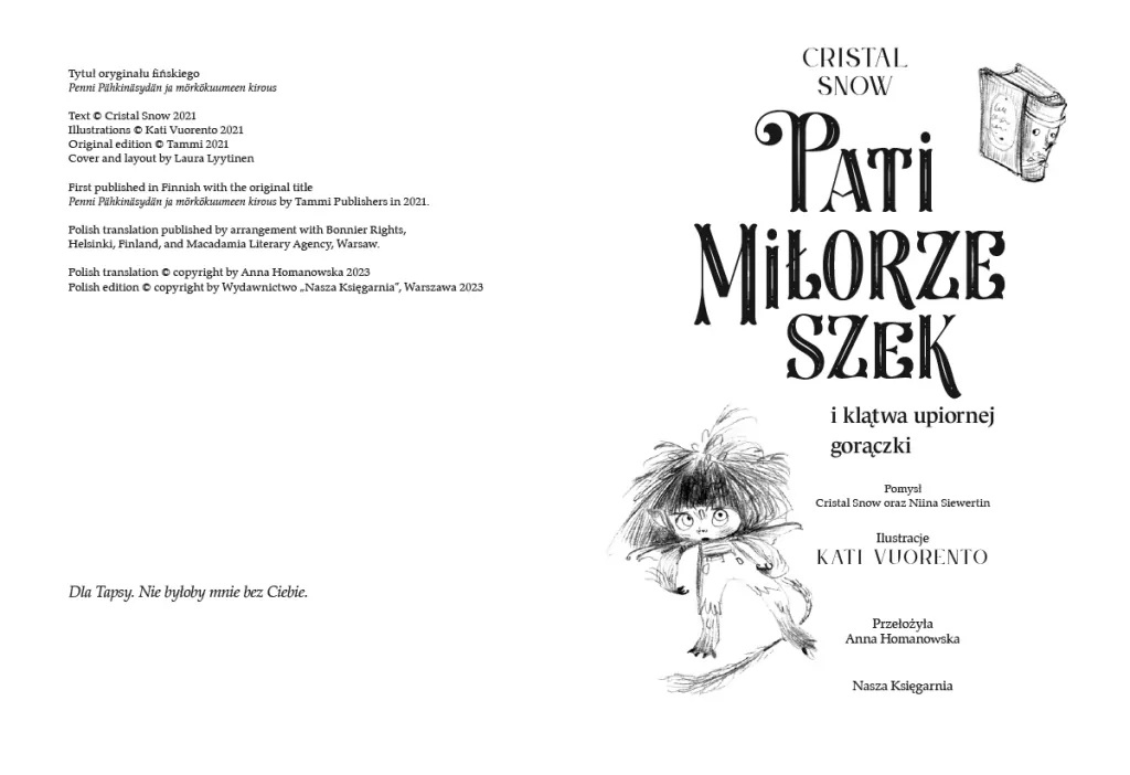 Pati Miłorzeszek i klątwa upiornej gorączki - tantis.pl