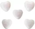 Styropianowe serca 19x19mm białe 50szt - tantis.pl