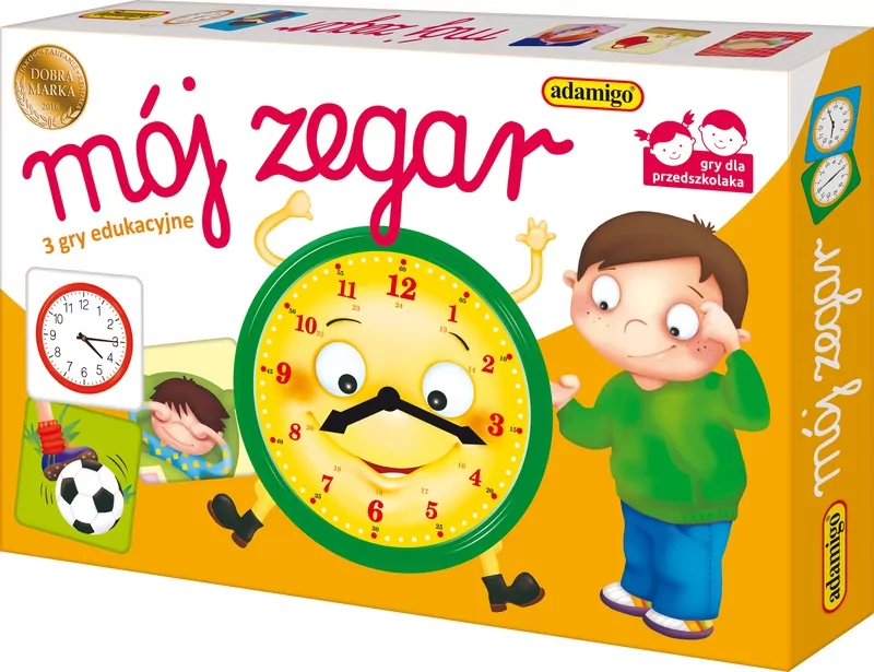 Mój zegar. Loteryjka edukacyjna - tantis.pl