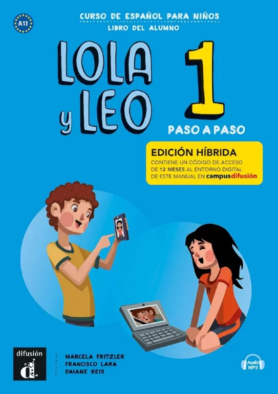 Lola y Leo Paso a Paso 1. Podręcznik Ed hibrida - tantis.pl