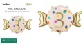 Balon foliowy Cukierek 3 61x37cm - tantis.pl