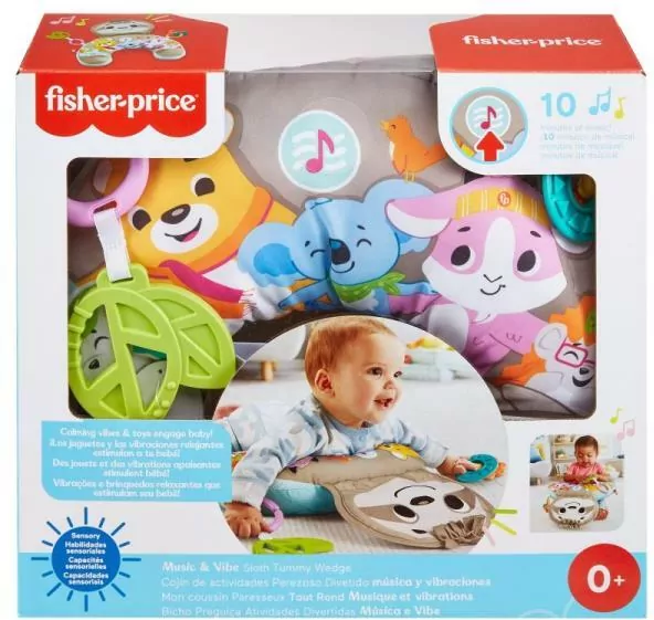 Fisher Price Muzyczny Leniwiec poduszka z wibracją - tantis.pl