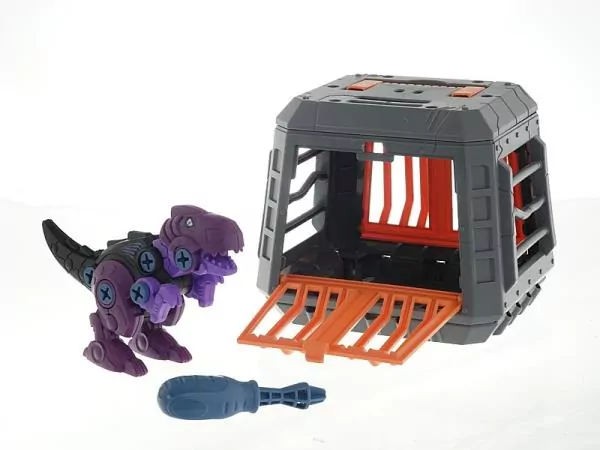 Dinozaur do skręcania ze śrubokrętem MIX - tantis.pl