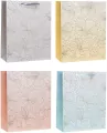 Torebka ozdobna 18x23x10cm hot-stamp mix ROZETTE. 1 sztuka - tantis.pl