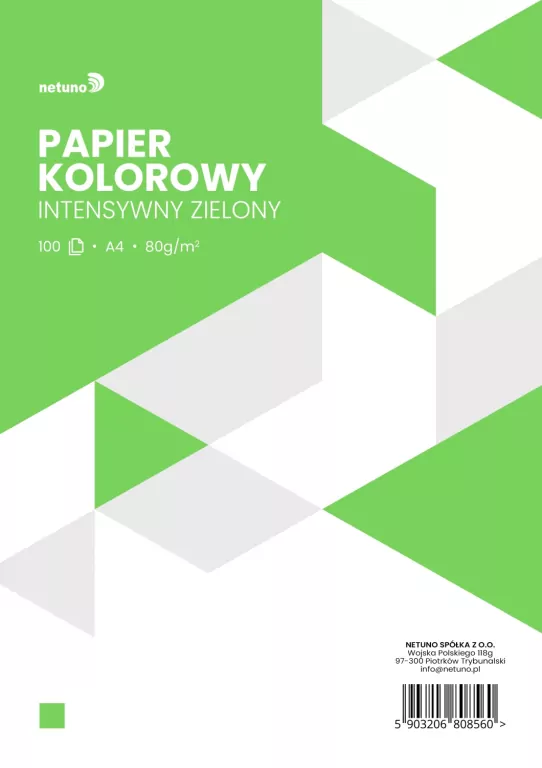 PAPIER XERO KOL A4 80G ZIE INTENS OP100ARK NETU - tantis.pl
