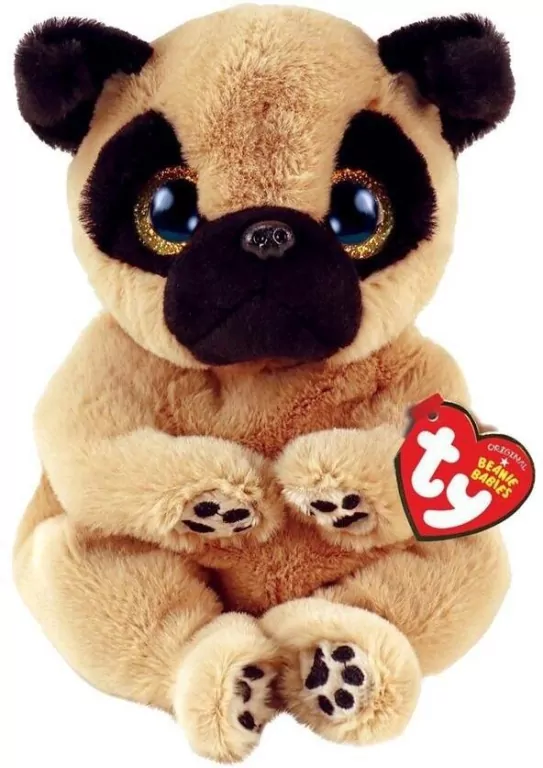 Beanie Babies Izzy. Mops 15cm - tantis.pl