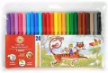 Flamastry szkolne. 24 kolory - tantis.pl