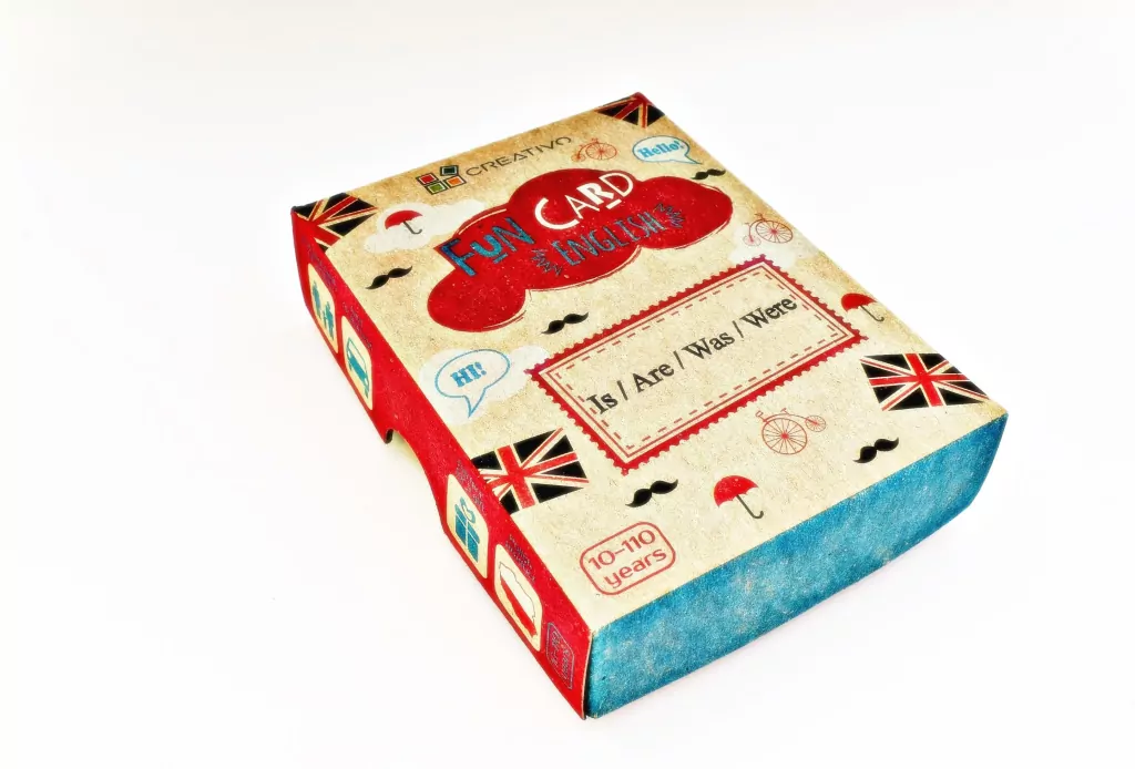 Fun Card English Is/Are/Was/Were - tantis.pl