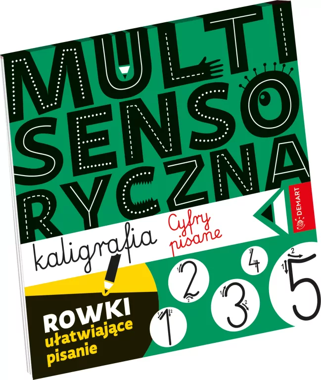 Multisensoryczna kaligrafia. Cyfry pisane - tantis.pl