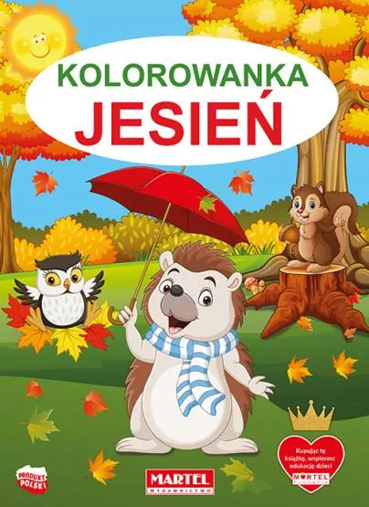 Kolorowanka Jesień - tantis.pl