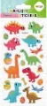 Naklejki 3D Fancy Dino Friends 90x210 HAPPY COLOR - tantis.pl