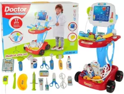 Zestaw lekarski na wózku