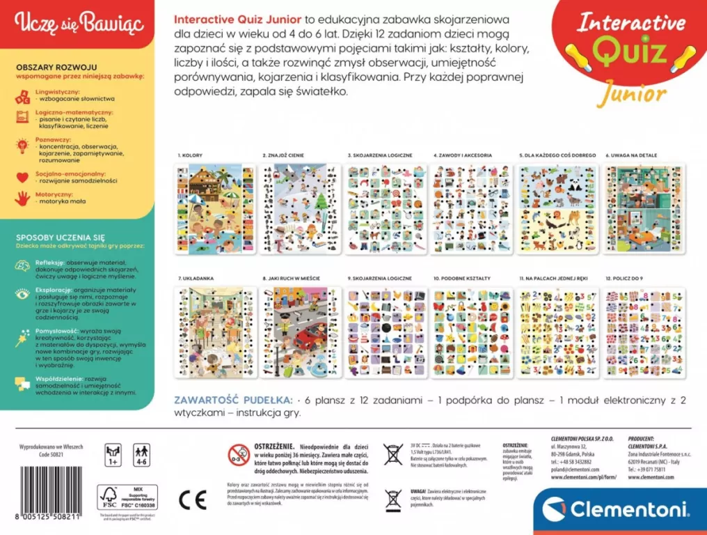 Interaktywny Quiz Junior - tantis.pl