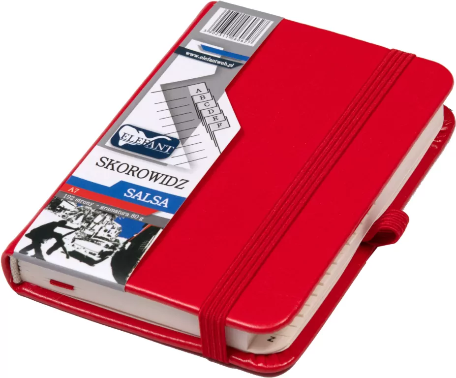 Skorowidz A7/96k Salsa czerwony - tantis.pl