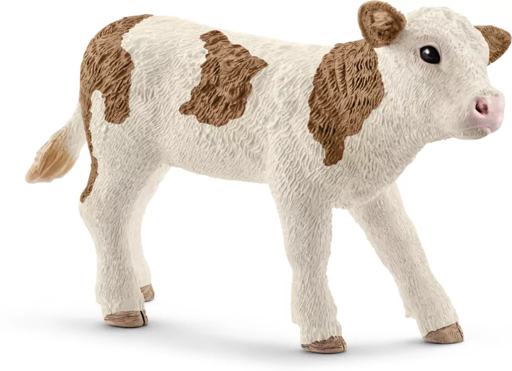 Cielę rasy Simentalskiej. Farm World - tantis.pl