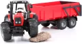 Traktor Massey Ferguson 7480 z przyczepą wywrotką - tantis.pl