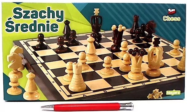 Szachy średnie 31 cm - tantis.pl