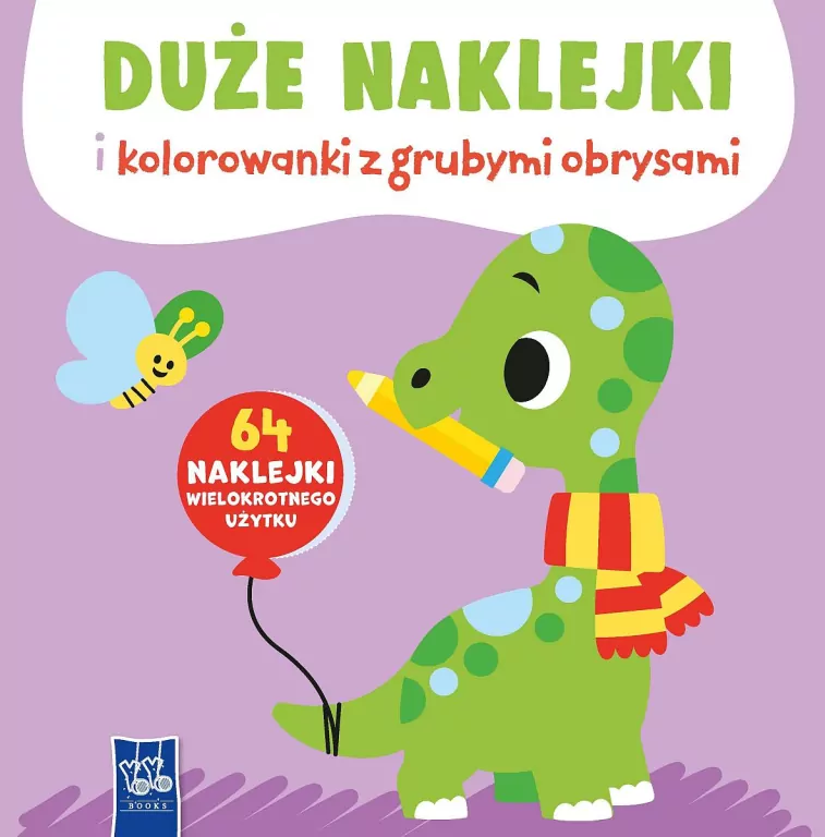 Duże naklejki i kolorowanki z grubymi obrysami - tantis.pl