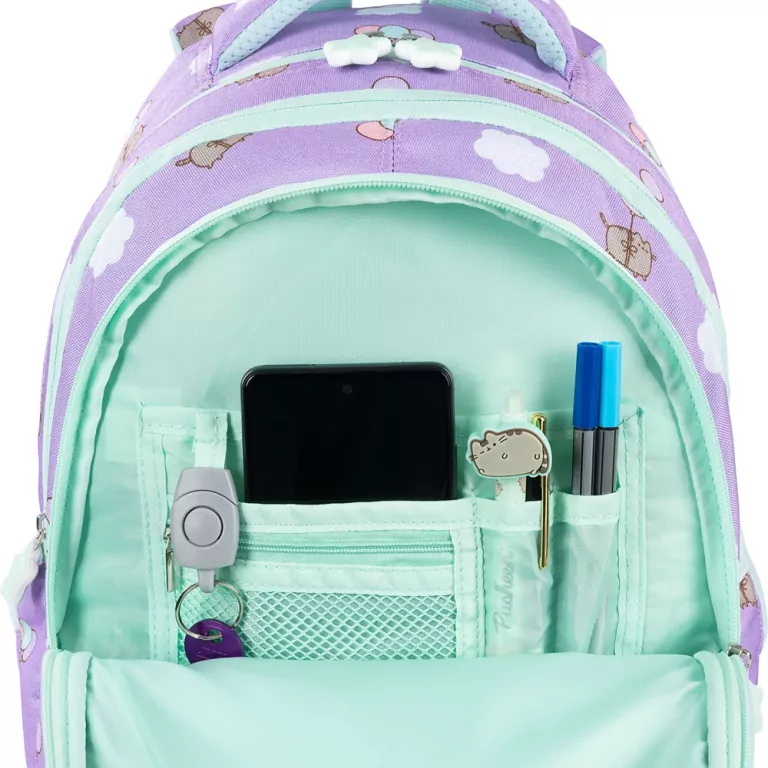 Plecak 4 komorowy Pusheen violet - tantis.pl