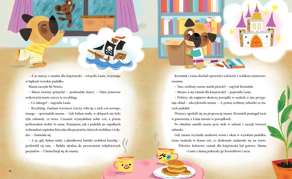 Kermitek i jesienne skarby. Kermitek - tantis.pl