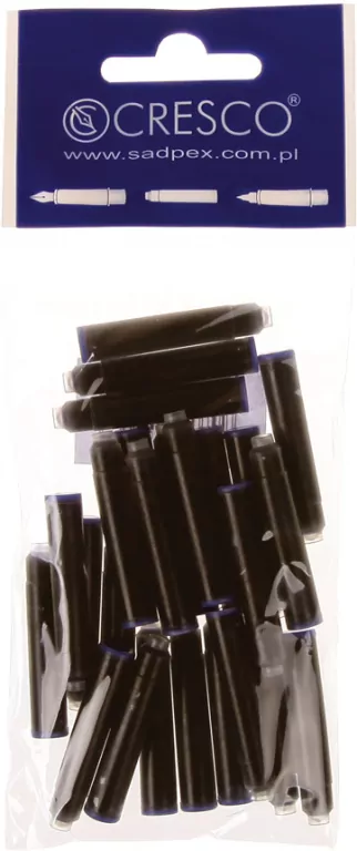 Naboje do piór niebieskie 25 sztuk - tantis.pl