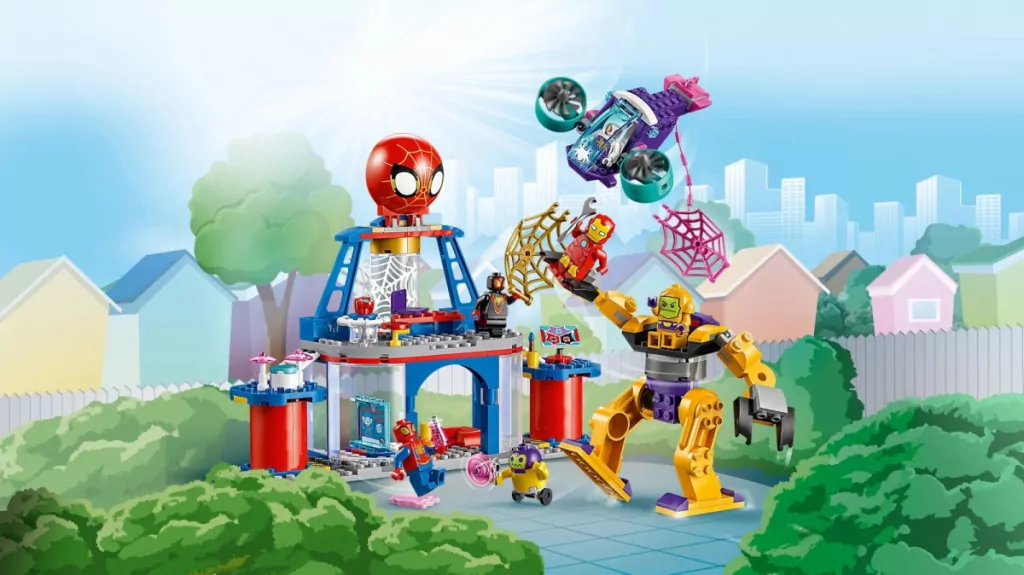 LEGO® Marvel. Siedziba główna Pajęczej Drużyny 10794 - tantis.pl