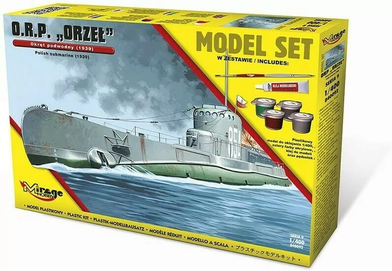 Okręt podwodny ORP "ORZEŁ". Model - tantis.pl