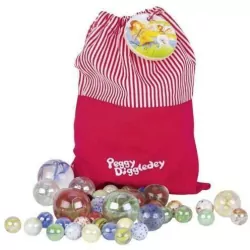 Goki. Zestaw do gry w kulki Peggy Diggledey