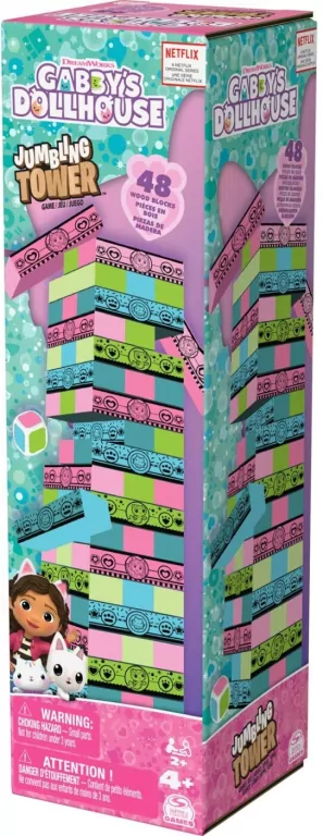 Spin Master. Koci Domek Gabi. Wieża gra 6066778 - tantis.pl