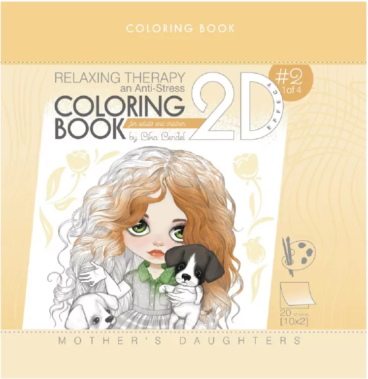 Kolorowanka antystresowa Mother's Daughters - tantis.pl