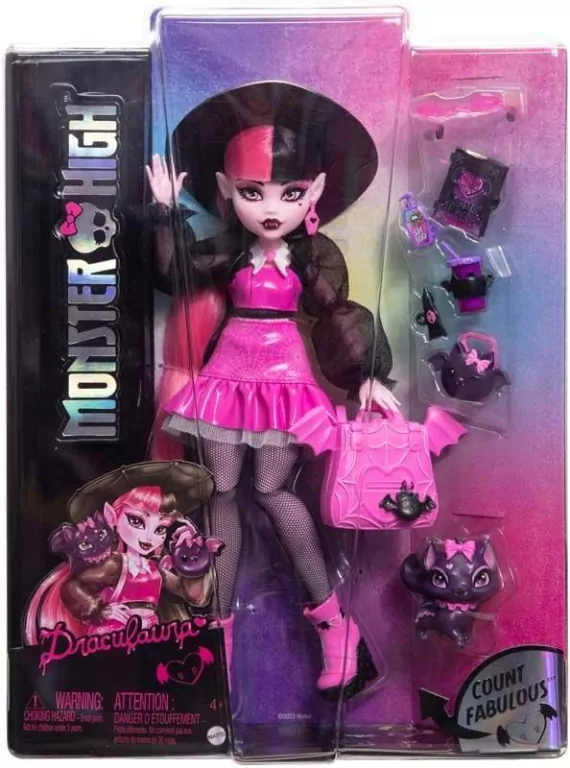 Draculaura Lalka podstawowa Monster High - tantis.pl