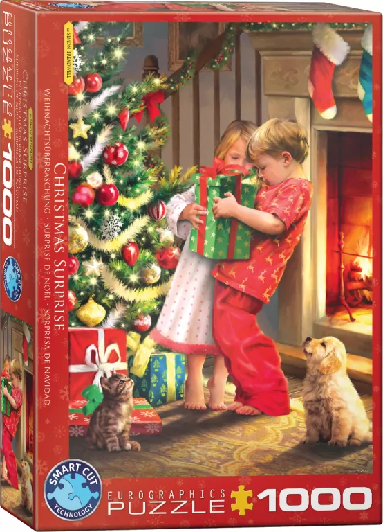 Puzzle 1000 Chistmas Surprise by Simon Tread 6000-5640 - tantis.pl